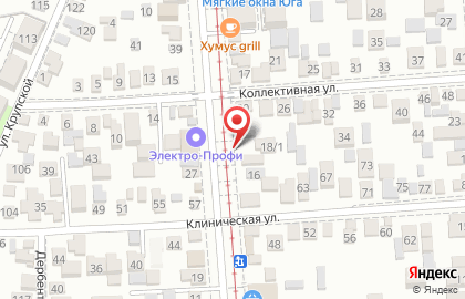 Салон-парикмахерская Красотка в Прикубанском районе на карте