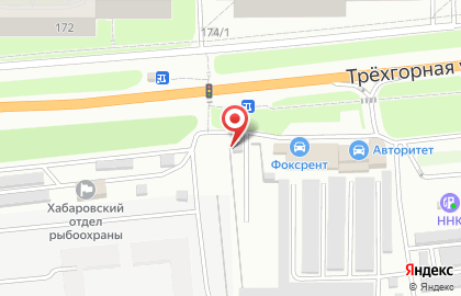 Автостоянка Легион на карте