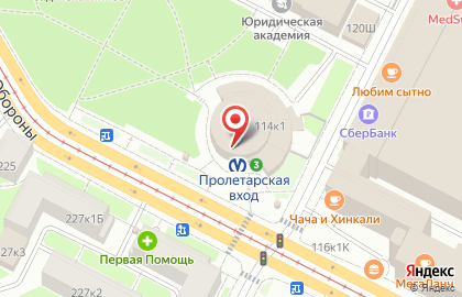Терминал СберБанк на проспекте Обуховской Обороны на карте