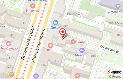 Банк ВТБ 24 в Санкт-Петербурге на карте