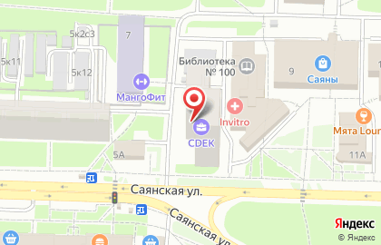 Дом быта в Москве на карте