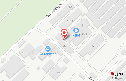 Торгово-производственная компания КДМ в Краснооктябрьском районе на карте