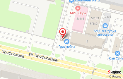 Автомойка Главмойка на карте