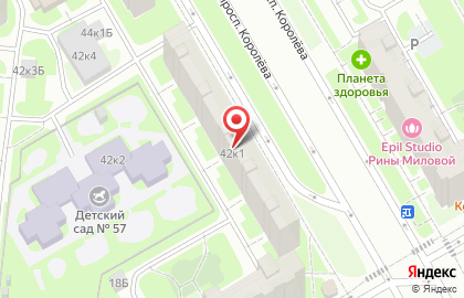 Продукты в Приморском районе на карте