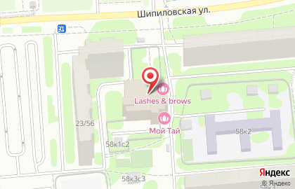 Йога-центр Тапас на Шипиловской улице на карте
