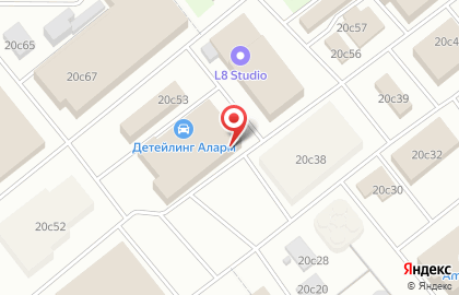 Магазин Кантата в Москве на карте