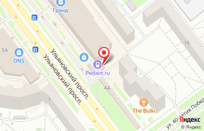 Магазин Зеленая Улица на Ульяновском проспекте, 6 на карте