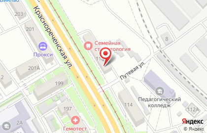 Сервисный центр Рембытсервис на Краснореченской улице на карте