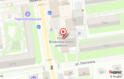 Супермаркет Пятёрочка в Санкт-Петербурге на карте