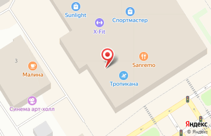 Магазин косметики и парфюмерии Л`Этуаль на площади Металлургов на карте