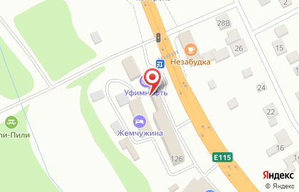 Продуктовый магазин в Краснодаре на карте