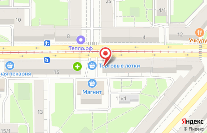 Магазин разливного пива Сто пудов на улице Ленинградской на карте