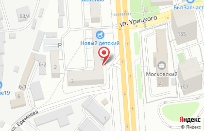 Магазин Автострада в Коминтерновском районе на карте