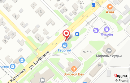 Продуктовый магазин Георгий в Георгиевске на карте