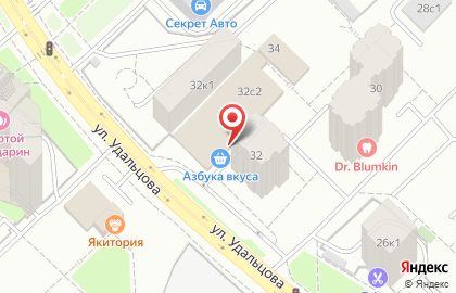 Аптека A.v.e на Проспекте Вернадского на карте