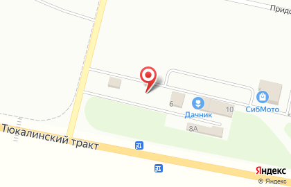 Магазин Дачник в Омске на карте