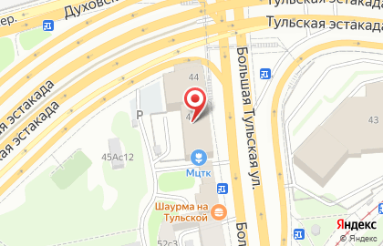 Компания ИНДЕР на Большой Тульской улице на карте
