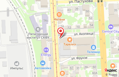 Магазин Чистовье на проспекте 40 лет Октября на карте