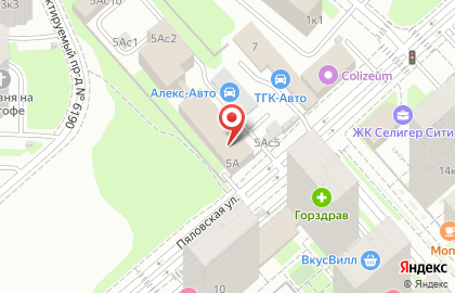 ​Производственная компания OptCeiling на Пяловской улице на карте