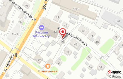 Магазин Полисад на Красногвардейской улице на карте