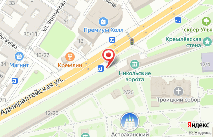 Специализированный магазин Рыбалка на Адмиралтейской улице на карте