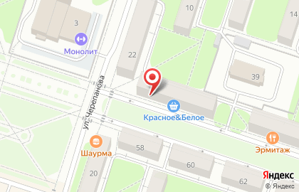 Магазин фруктов и овощей на Советском проспекте на карте