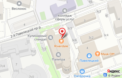 Салон красоты FORMA в Павелецком проезде на карте