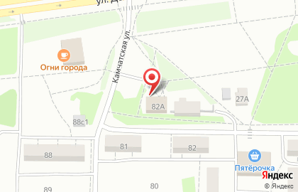 Продуктовый магазин На пятачке на Камчатской улице на карте