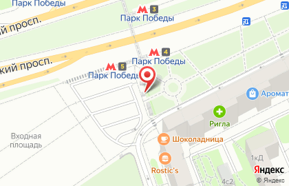 Киоск печатной продукции Антарес на Парке Победы (АПЛ) на карте