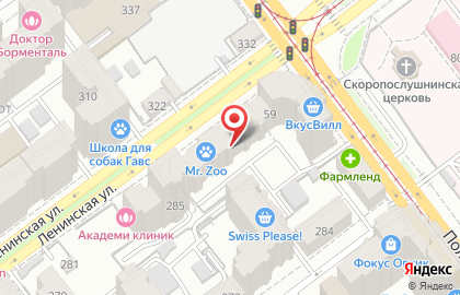Салон Доктор линз на Ленинской улице на карте