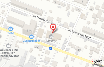 Центральная джума мечеть на карте