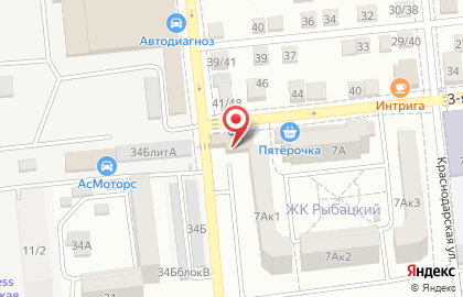 Центральный зал Астраханской Федерации тхэквондо и шинкиокушинкай на карте
