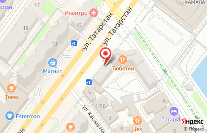 Аптека Таттехмедфарм на улице Татарстан на карте
