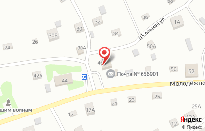 Пекарня в Барнауле на карте