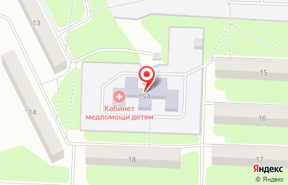 Детский сад №1 комбинированного вида на Первомайской улице на карте