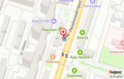 Кафе быстрого питания Робин Сдобин на Ленинском проспекте, 33 киоск на карте