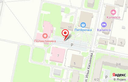 Поликлиника # 82 Московского Военного Округа на карте