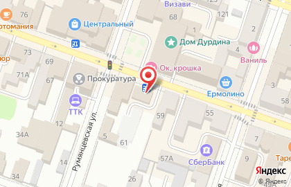 Кафе Фаэтон на Крестовой улице на карте