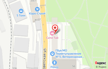 Салон традиционного тайского массажа Сити тай на карте