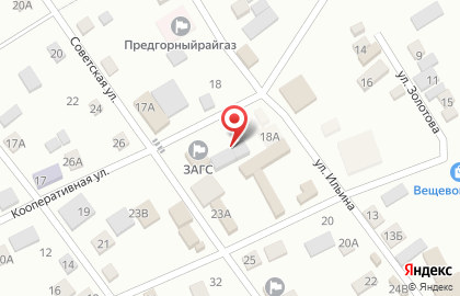 Пожарная часть №124 станица Суворовская на карте