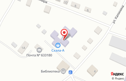 Скалинский детский сад Солнышко на карте