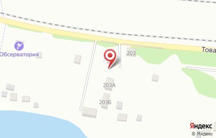 База отдыха Удача в Кировском районе на карте