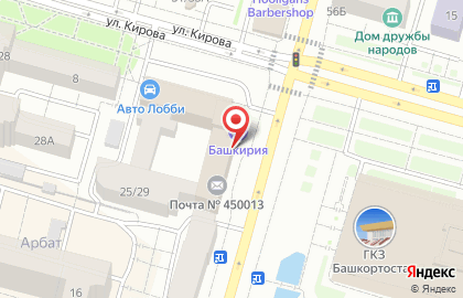 Айташ, супермаркет на карте