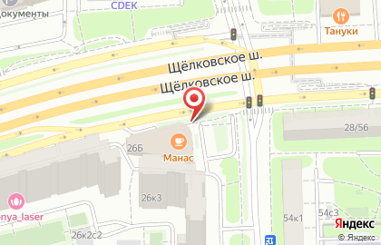 Аптека Планета здоровья на Щёлковском шоссе на карте