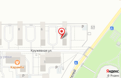 Мини-маркет Гурман в Карасунском районе на карте