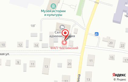 Фельдшерско-акушерский пункт, Областная больница №19 на улице Новая на карте