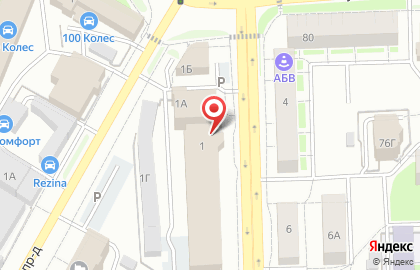 Гранитная мастерская в Кирове на карте