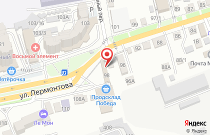 На Вираже, ИП Шевченко Г.Ю. на карте