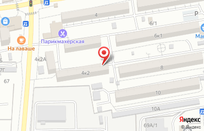 Подростковый клуб Олимп в Астрахани на карте