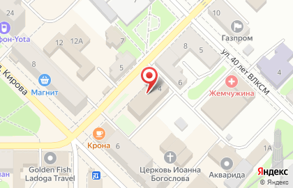 Магазин входных и межкомнатных дверей Двери Нева на Октябрьской улице на карте